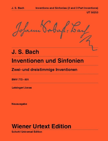Wienner Best Bach Edition Inventions and Sinfonias